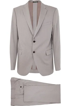 Emporio Armani Jakkesæt, Herre, , L, Uld, Sofistikeret Enkeltradet Habit