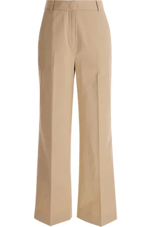 DUNST Bukser, Dame, , S, Bomuld, Semi Wide Chino Slacks