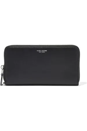 Marc Jacobs Tilbehør, Dame, Sort, ONE SIZE, Læder, Continental Wristlet