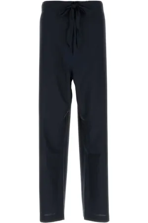 Maison Margiela Bukser, Herre, Blå, XL, Silke Pyjamabukser