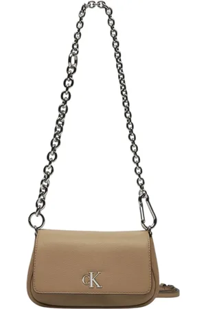 Calvin Klein Taske, Dame, , ONE SIZE, Uld, Minimal Monogram Skuldertaske