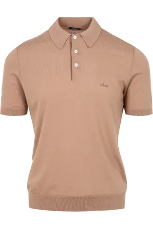 Hogan Top, Herre, Brun, S, Bomuld, Bomulds Polo Shirt