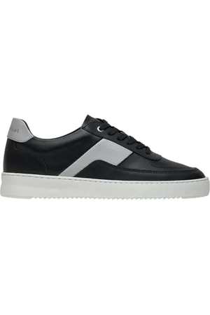 Filling pieces Sko, Herre, Sort, 41 EU, Læder, Mondo Game Sneakers