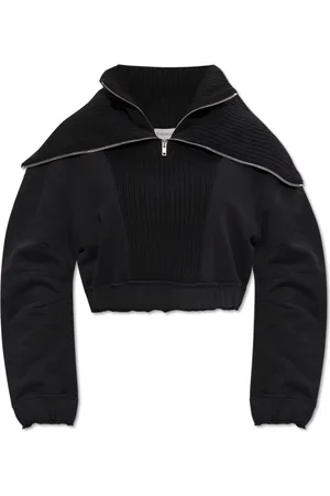 Moncler Strik, Dame, Sort, S, Uld, Pullover