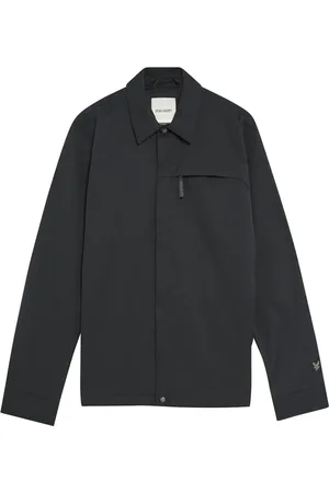 Lyle & Scott Jakke, Herre, Sort, M, Tech Twill Overshirt