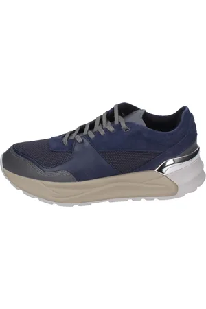 Liu Jo Sko, Herre, Blå, 42 EU, Læder, Suede Læder Sneakers