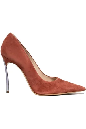 Casadei Sko, Dame, Brun, 37 EU, Suede, Blade Pumps