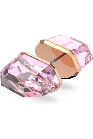 Swarovski Tilbehør, Dame, Lilla, ONE SIZE, Uld, Lucent Pink Øreringe