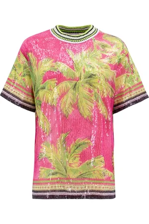 ERMANNO SCERVINO Top, Dame, Lyserød, XS, Uld, Zip Closure Logo T-shirt