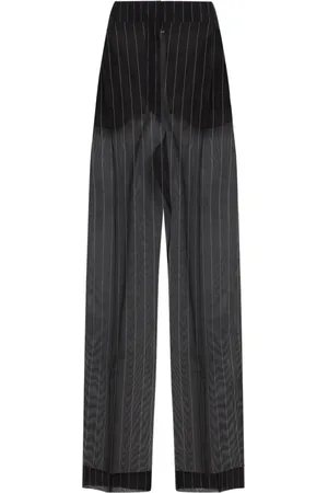 Khaite Bukser, Dame, Sort, 2XS, Sort Silkebukser Elegant Behagelig Stil