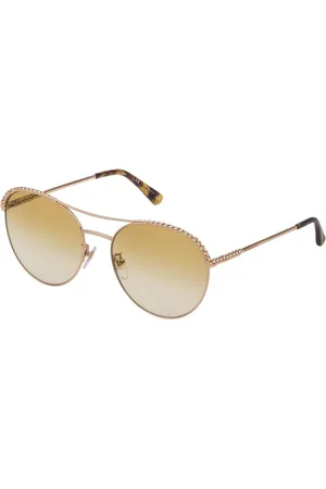 Nina Ricci Tilbehør, Dame, Lyserød, ONE SIZE, Uld, Rose Gradient Metal Solbriller