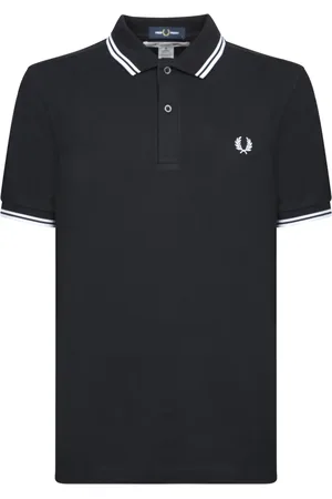 Comme des Garçons Top, Herre, Sort, M, Uld, Sort poloshirt