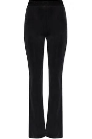 VERSACE Bukser, Dame, Sort, M, Flarede bukser
