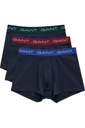 GANT Undertøj, Herre, Flerfarvet, S, Bomuld, Cotton Stretch Boxer Briefs 3-pak