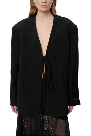 Herskind Jakke, Dame, Sort, S, Uld, Indiana Sort Blazer Fed Struktur