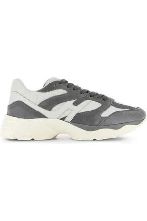 Hogan Sko, Herre, Blå, 41 1/2 EU, Læder, H665 Læder Sneakers