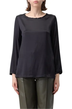 Maliparmi Bluser & Skjorter, Dame, Sort, M, Dame Skjorte