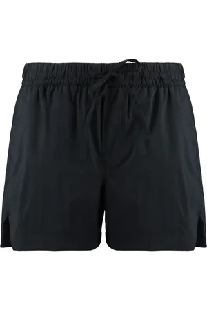 Canada Goose Shorts, Dame, Sort, S, Nylon, Nylonshorts med logo patch bagpå