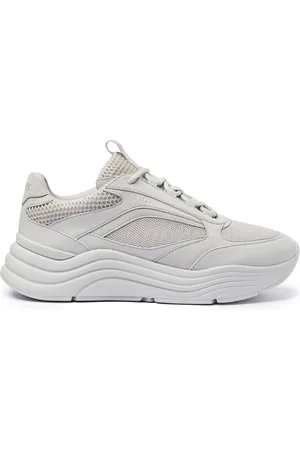 Mallet Sko, Herre, Grå, 42 EU, Læder, Cyrus 2.0 Triple Grey Trainers