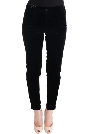 ERMANNO SCERVINO Jeans, Dame, Sort, S, Chic sorte cropped bukser