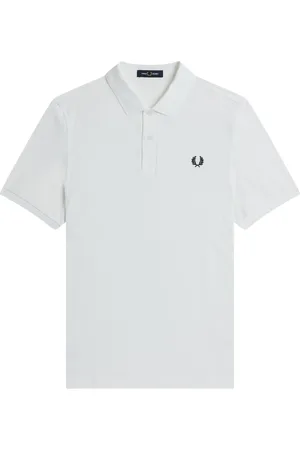 Fred Perry Top, Herre, Hvid, 2XL, Bomuld, Klassisk poloshirt med broderi