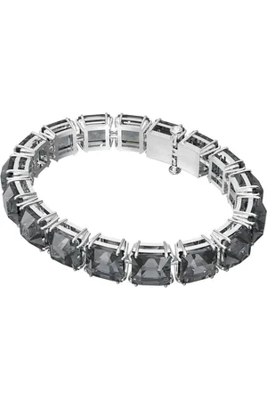 Swarovski Tilbehør, Dame, Sort, ONE SIZE, Millenia Kissenschliff Armbånd