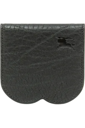 Burberry Tilbehør, Dame, Sort, ONE SIZE, Læder, Chess Folding Cardholder