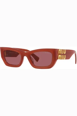Miu Miu Tilbehør, Dame, Brun, 53 MM, Solbriller