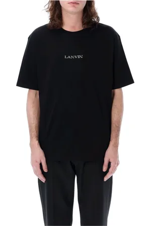 Lanvin Top, Herre, Sort, M, Bomuld, Logo Classic T-Shirt