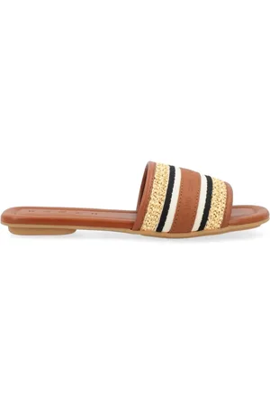 Hogan Sko, Dame, Brun, 40 EU, Læder, Ribbon Sandal