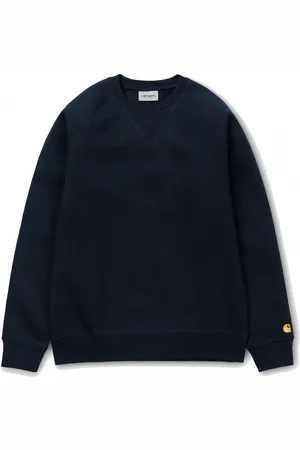 Carhartt Sweathshirts & Hoodies, Herre, Blå, XL, Bomuld, Heavy Sweat Regular Fit Hættetrøje