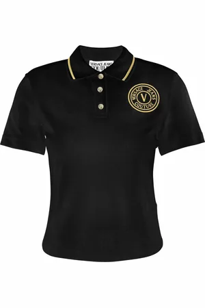 VERSACE Top, Dame, Sort, 2XS, T-shirts og Polos Sort