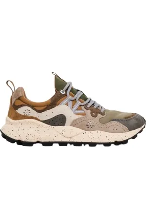 Flower Mountain Sko, Herre, Flerfarvet, 43 EU, Nylon, Yamano 3 Suede/Nylon Sneakers