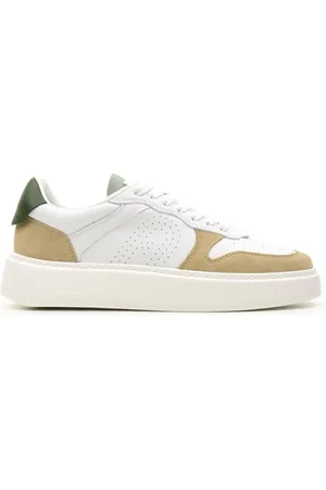 Furla Sko, Dame, Flerfarvet, 37 EU, Hvide Sporty Sneakers med Lav Top