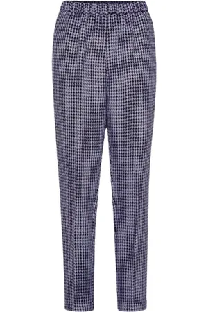 FORTE FORTE Bukser, Dame, Lilla, XL, Uld, Slim-fit Bukser