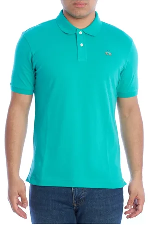 La Martina Top, Herre, Grøn, 4XL, Kortærmet Polo Shirt