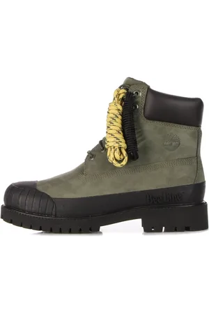 Timberland Sko, Herre, Grøn, 42 EU, Læder, Vandtæt Premium Støvle
