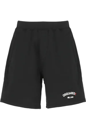 Dsquared2 Shorts, Herre, Sort, XL, Bomuld, Elastiske Shorts