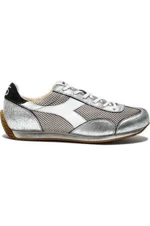 Diadora Sko, Dame, Grå, 39 EU, Læder, Stellar SW Sneakers