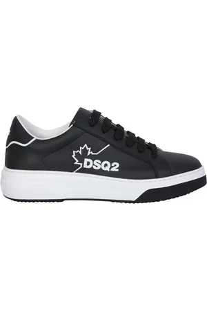 Dsquared2 Sko, Herre, Sort, 42 EU, Læder, Bumper Sneakers