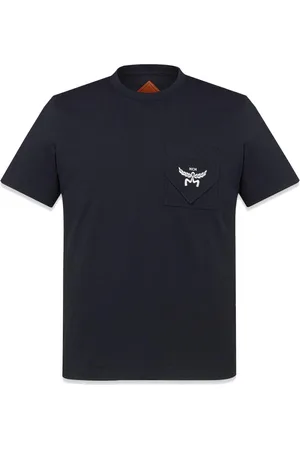 MCM Top, Herre, Blå, M, Bomuld, T-shirt Essential lavet af bomuld med logo på brystlomme