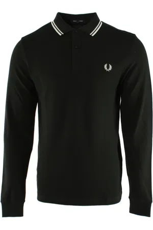 Fred Perry Top, Herre, Grøn, S, Bomuld, Grøn Bomulds Polo Shirt