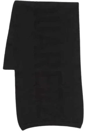 Dsquared2 Tilbehør, unisex, Sort, ONE SIZE, Uld, Uld Logo Halstørklæde