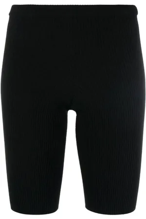 Dsquared2 Shorts, Dame, Sort, L, Uld, Stilfulde Bermuda Shorts