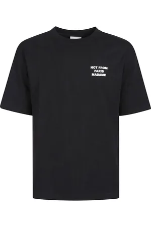 Drôle de Monsieur Top, Herre, Sort, L, Uld, Graphic Tees