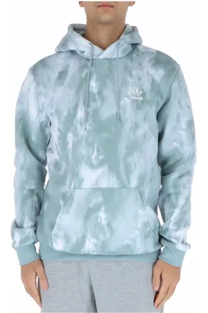 adidas Sweathshirts & Hoodies, Herre, Grå, XL, Bomuld, Farvet Mønstret Hættetrøje