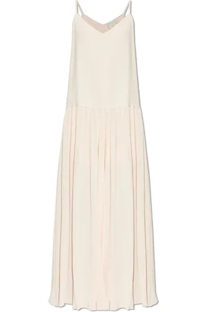 FORTE FORTE Kjole, Dame, Lyserød, S, Uld, Strappy Dress