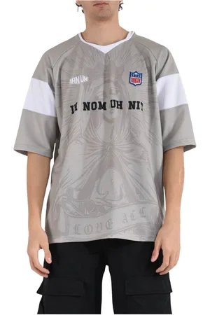 Ih Nom Uh Nit Top, Herre, Grøn, M, Polyester, Madonna Print V-Hals Teknisk T-Shirt