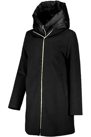 MARELLA Frakke, Dame, Sort, L, Uld, Sorte Frakker til Kvinder Regular Fit