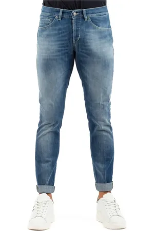 Dondup Jeans, Herre, Blå, W35, Bomuld, Slim-fit Jeans